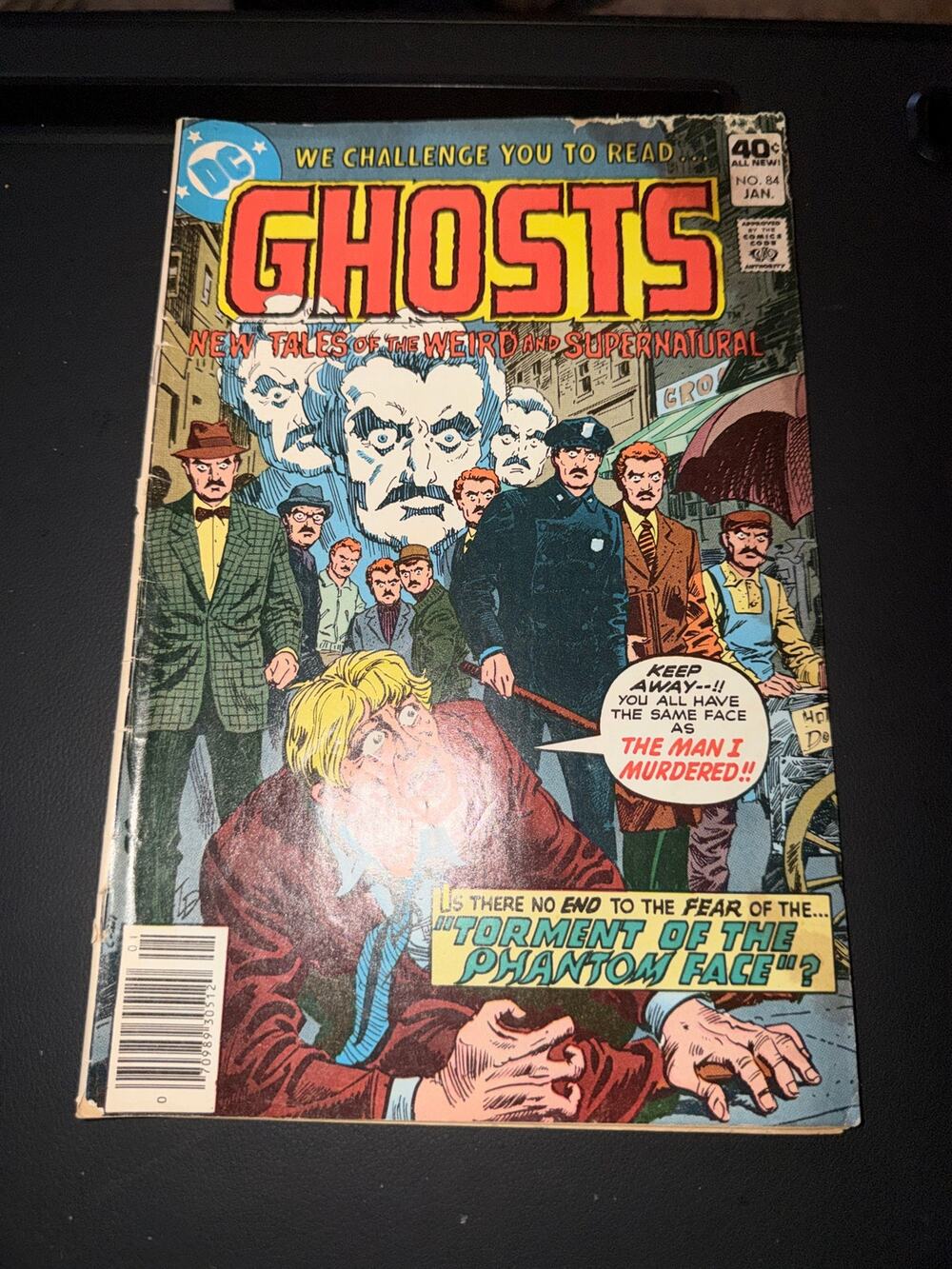 Ghosts #84 DC Comics Jan 1980 Bronze Age Horror Phantom Face 40 Cent